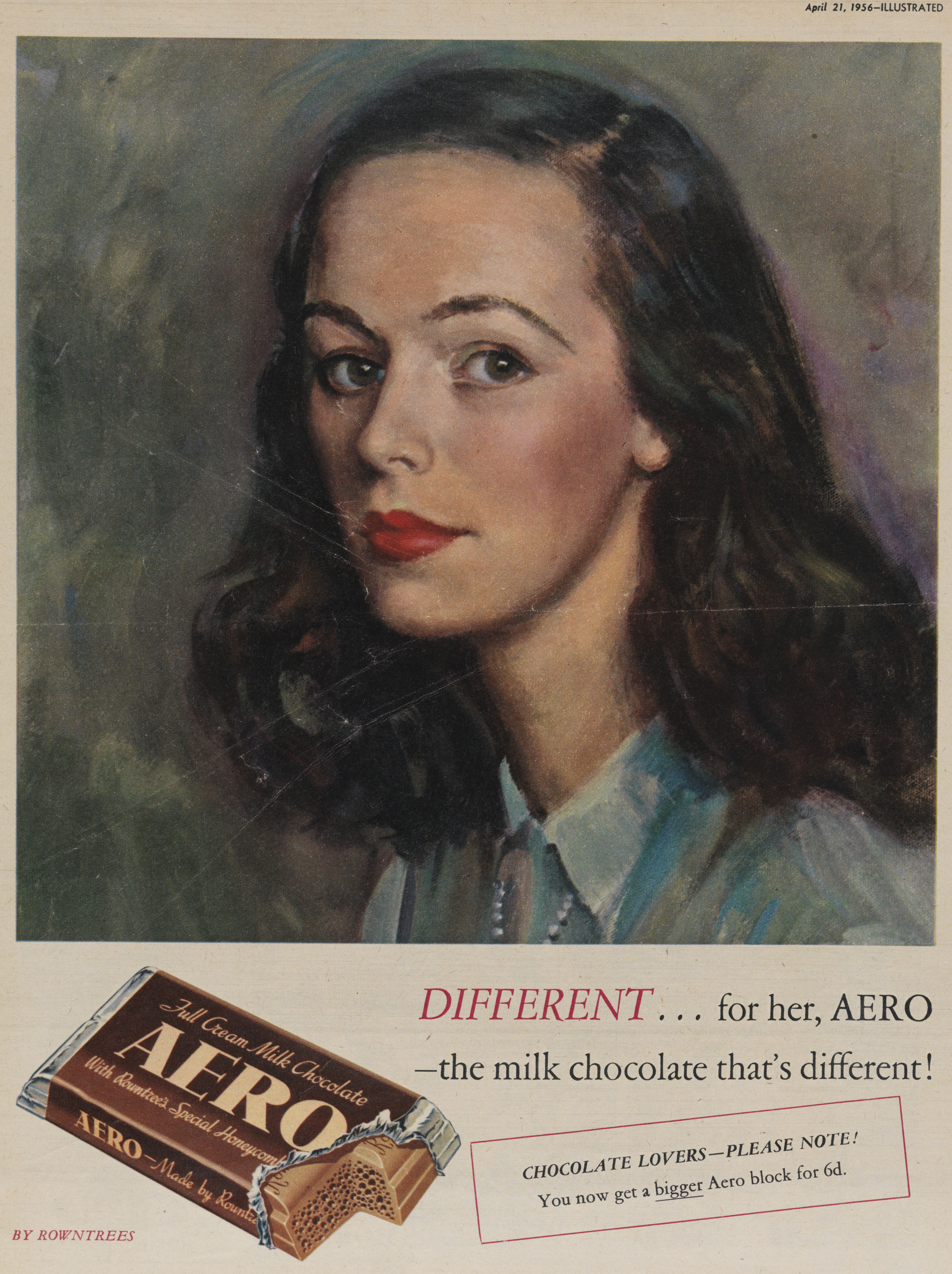 Image: Aero Advert 1956. With kind permission of Nestlé UK.
